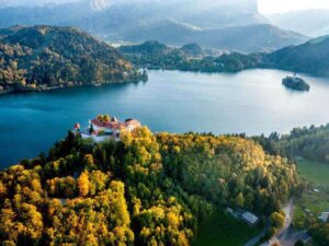 Famous lake Bled in Slovenia, Europe's hidden gem