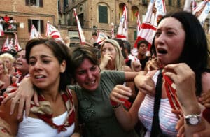 Emotional spectators at Il Palio di Siena - Marco Di Lauro