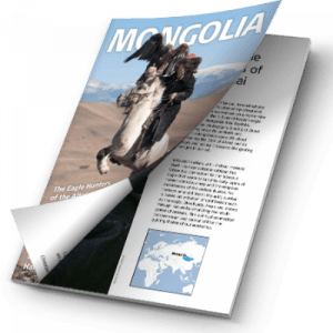 Better Moments Mongolia workshop catalogue with front page open